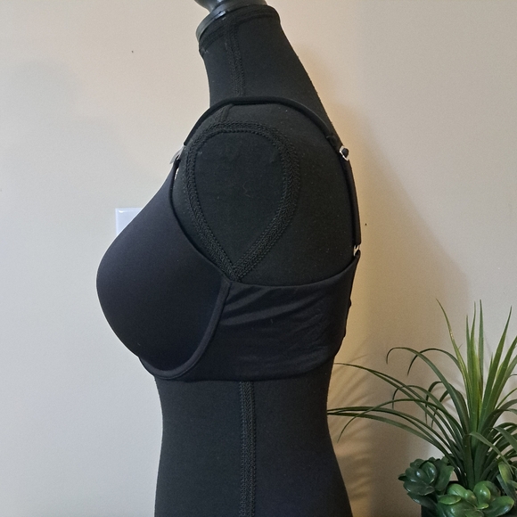 NWT Ambrielle Everyday Bra 38D Black Full Coverage Adjustable Full Figure Smooth - Picture 9 of 12